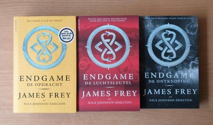 James Frey & Nils Johnson-Shelton - Endgame (ned), Boeken, Fantasy, Gelezen, Ophalen of Verzenden
