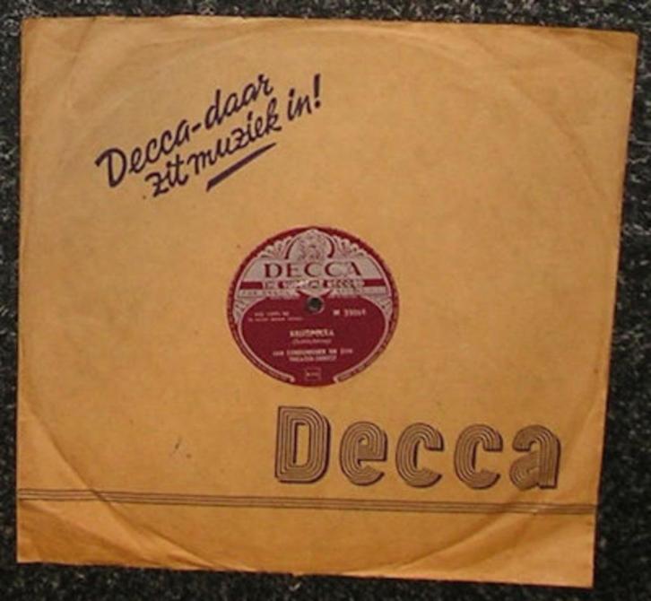 Jan Corduwener en zijn Theater Orkest 1950 BAK001 10" 78 RPM, Cd's en Dvd's, Vinyl | Overige Vinyl, Gebruikt, 10 inch, Ophalen of Verzenden