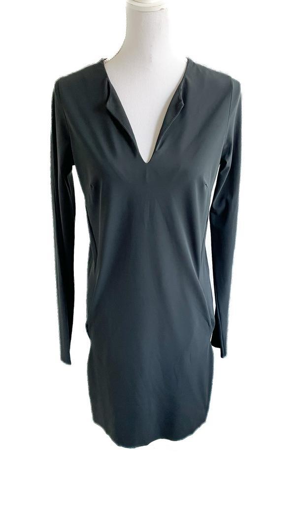 Mooie jurk van Japan TKY M, Kleding | Dames, Jurken, Zo goed als nieuw, Maat 38/40 (M), Groen, Boven de knie, Ophalen of Verzenden