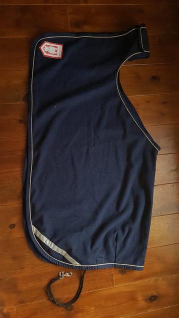 Uitrijdeken fleece pony blauw beschikbaar voor biedingen