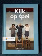 Kijk op Spel - Holger de Nooij, Ophalen of Verzenden, Zo goed als nieuw, Niet van toepassing