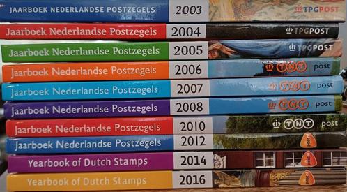 10 jaarboeken nederlandse postzegels div. jaren -geen zegels, Postzegels en Munten, Postzegels | Nederland, Postfris, Na 1940