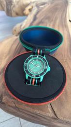 Blancpain x Swatch Indian Ocean, Kunststof, Polshorloge, Swatch, Nieuw