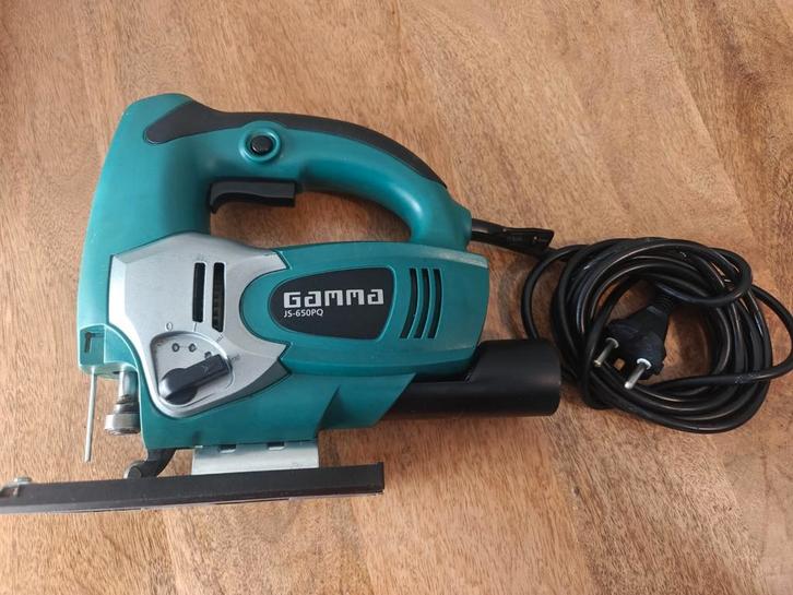 Gamma Decoupeerzaag, Doe-het-zelf en Verbouw, Gereedschap | Zaagmachines, Gebruikt, Decoupeerzaag, Minder dan 600 watt, 30 tot 70 mm