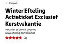 2x Efteling Kruidvat actie tm 2 februari, Tickets en Kaartjes, Kortingen en Cadeaubonnen, Twee personen, Kortingsbon, Pretpark