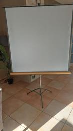 Projectiescherm - Ideaal voor presentaties!, Ophalen, Handmatig, Gebruikt
