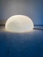 Gispen vintage plafonlamp of plafonnière met opaline glas, Huis en Inrichting, Lampen | Plafondlampen, Ophalen of Verzenden, Gebruikt