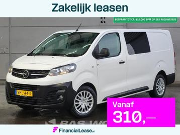 Opel Vivaro 122PK Dubbel Cabine L2H1 Navi Trekhaak Airco Cru beschikbaar voor biedingen