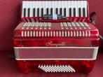 Z.g.a.n. Serenelli accordeon . 72 bas . 3 korig . Compact ., Muziek en Instrumenten, Accordeons, Overige merken, 72-bas, Zo goed als nieuw