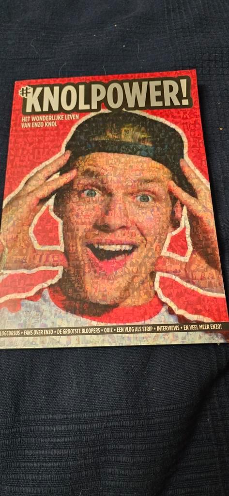 Knolpower!  Is een boek vol positieve energie over Enzo Knol, Boeken, Kinderboeken | Jeugd | 13 jaar en ouder, Zo goed als nieuw