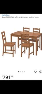 NIEUW!!  Tafel met 4 stoelen, Ophalen, Nieuw, 4 tot 6 stoelen