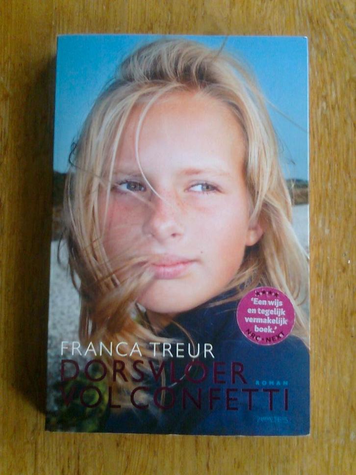 Dorsvloer vol confetti, door Franca Treur, Boeken, Literatuur, Zo goed als nieuw, Ophalen of Verzenden