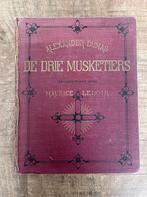 Oud boek De drie musketiers alexander Dumas Tweede druk, Antiek en Kunst, Ophalen of Verzenden