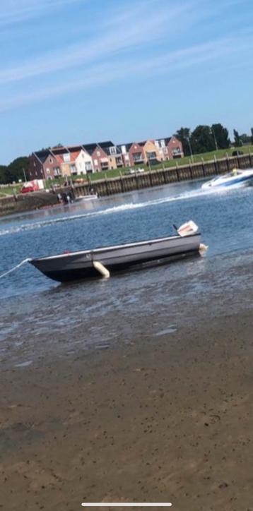Bootje 4m met 4,5pk motor beschikbaar voor biedingen