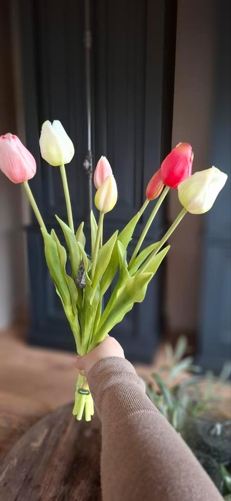 Kunst tulpen NIEUW, Huis en Inrichting, Woonaccessoires | Kunstplanten en Kunstbloemen, Nieuw, Ophalen of Verzenden