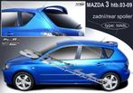 Mazda 3 HB '03-'09 dakspoiler achterklep spoiler €120, Auto diversen, Tuning en Styling, Verzenden