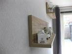 Wandplank Chantal Melamine Eiken Kleur 2 Stuks P/st €20, Ophalen, Nieuw