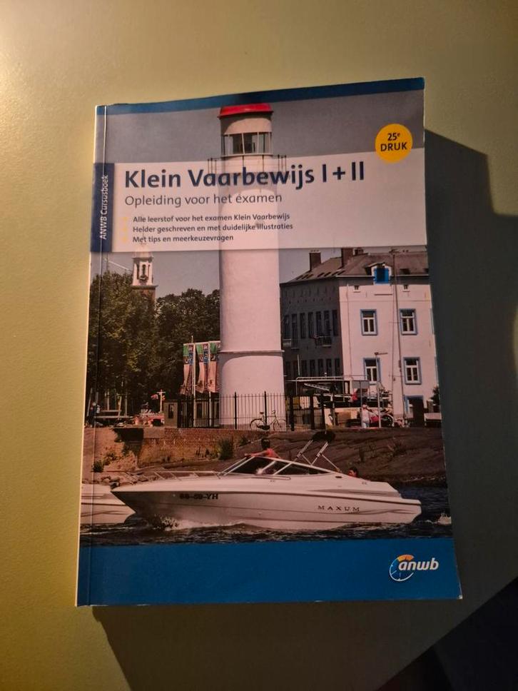 Klein Vaarbewijs I+II - Opleiding voor het examen, Boeken, Studieboeken en Cursussen, Gelezen, Niet van toepassing, Ophalen of Verzenden