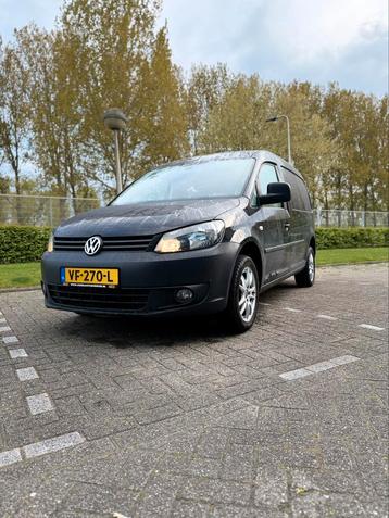 Volkswagen Caddy Maxi 1.6 TDI 102 PK Zwart beschikbaar voor biedingen