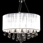 Kroonluchter met 85 Kristallen. Gratis thuis in NL., Ophalen of Verzenden, Nieuw, Glas, Classic