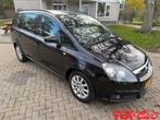 Opel Zafira 1.8 Temptation 7 Pers, 1e eigenaar apk 7-11-2026, 4 cilinders, Zwart, Origineel Nederlands, 750 kg