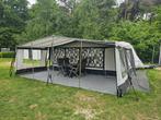 LMC Munsterland 560K1 stapelbed, Dorema voortent,Reda luifel, Rondzit, Schokbreker, Dwars-stapelbed, Particulier