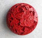 Mooi rond Cinnabar doosje, Antiek en Kunst, Ophalen of Verzenden