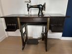 Antieke Anker Naaimachine met Tafel - Retro Blikvanger, Ophalen of Verzenden