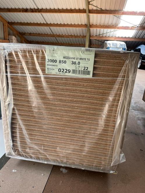 35 stuks mezzanine platen 3000 x 850 x 38, Doe-het-zelf en Verbouw, Platen en Panelen, Nieuw, Overige materialen, 20 tot 50 mm