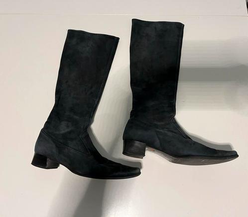 Gedragen Peter Kaizer Hoge Laarzen - Maat 39 100% leer, Kleding | Dames, Schoenen, Gedragen, Hoge laarzen, Blauw, Verzenden
