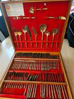 Vintage Bestekset in Houten Kist, Antiek en Kunst, Antiek | Bestek, Ophalen