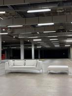 B&B italia Charles + Hocker | NIEUWSTAAT + GARANTIE, Huis en Inrichting, Overige materialen, Driepersoons, 75 tot 100 cm, Ophalen of Verzenden