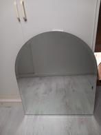 halfronde spiegel met facet geslepen rand, Huis en Inrichting, Woonaccessoires | Spiegels, Ophalen, Zo goed als nieuw, Minder dan 100 cm