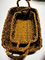 Set van 2 zeegras mandjes, Huis en Inrichting, Woonaccessoires | Schalen en Manden, Ophalen of Verzenden, Zo goed als nieuw, Rechthoekig
