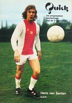 Quick spelerskaart Henk van Santen AFC Ajax Amsterdam, Ophalen of Verzenden, Zo goed als nieuw, Ajax, Spelerskaart