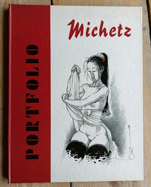 Portfolio Michetz - Portfolio, Boeken, Stripboeken, Zo goed als nieuw, Eén stripboek, Ophalen of Verzenden