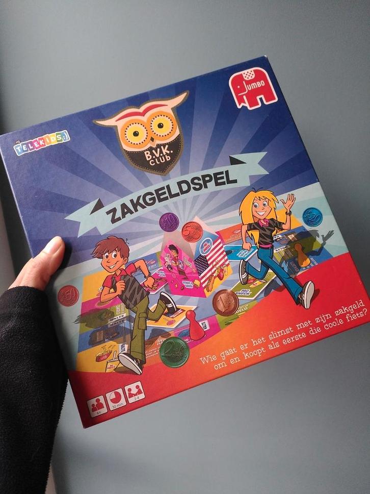Zakgeld spel gezelschapsspel zakgeld, Hobby en Vrije tijd, Gezelschapsspellen | Bordspellen, Gebruikt, Drie of vier spelers, Ophalen of Verzenden