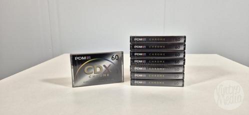 PDM CDX Cassettebandje | Tape | 60 Minuten | Type II, Cd's en Dvd's, Cassettebandjes, Nieuw in verpakking, Onbespeeld, 2 t/m 25 bandjes