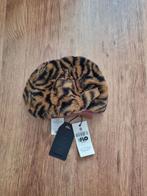 Nieuwe baby bontmuts tijgerprint maat 3 mnd, Kleding | Dames, Hoeden en Petten, Ophalen of Verzenden