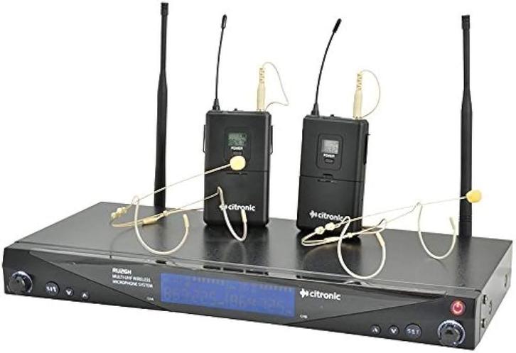 Citronic draadloze RU26 Microphone set zender, Muziek en Instrumenten, Microfoons, Gebruikt, Overige typen, Draadloos, Ophalen