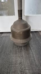 Antieke koperen wasstamper, op steel. 113 cm. S48, Ophalen of Verzenden