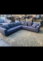 !!ACTIE!! Antraciete hoekbank, gratis levering, 250 tot 300 cm, Hoekbank, Metaal, Ophalen of Verzenden