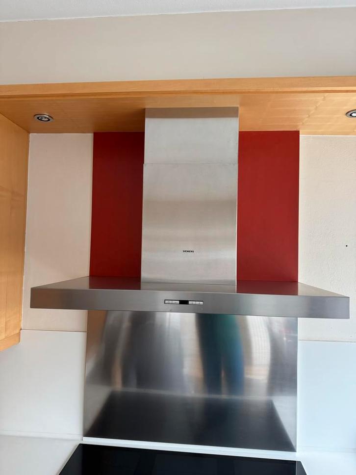 Siemens Afzuigkap - Wandschouwkap, Witgoed en Apparatuur, Afzuigkappen, Gebruikt, Inbouw, Wandschouwkap, 400 tot 600 m³ per uur