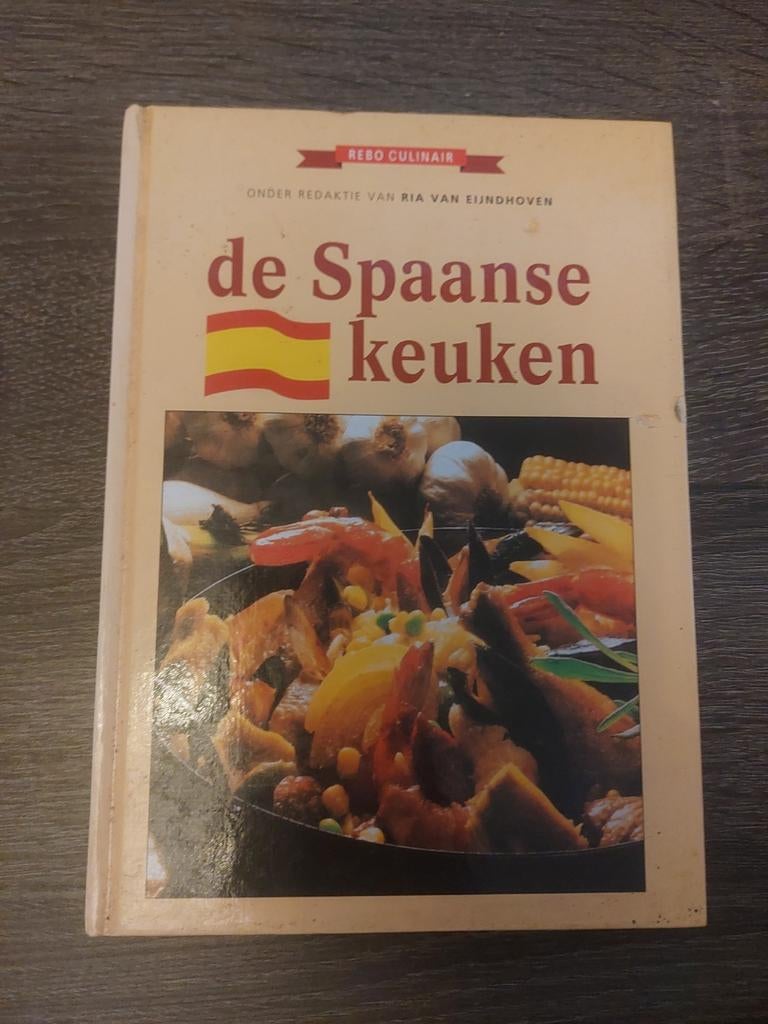 De Spaanse Keuken - Rebo Culinair Kookboek, Gelezen, Spanje, Gezond koken, Hoofdgerechten