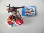 Lego City: 4900 Brandweer Helikopter + bouwbeschrijving, Kinderen en Baby's, Speelgoed | Duplo en Lego, Ophalen of Verzenden, Gebruikt
