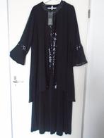 Etha Store Voile Stretch Lange Dubai Jurk Abaya XL-XXL Nieuw, Kleding | Dames, Verzenden, Zwart, Maat 46/48 (XL) of groter, Nieuw