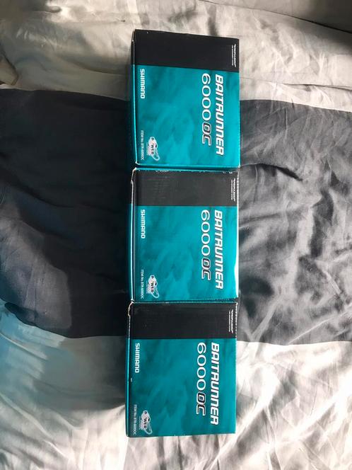 2x nieuw in doos: baitrunner 6000 oc van Shimano, Watersport en Boten, Hengelsport | Karpervissen, Nieuw, Molen, Ophalen of Verzenden