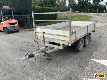 Euro Trailer 2000 LB Plateauwagen zo uit het werk beschikbaar voor biedingen