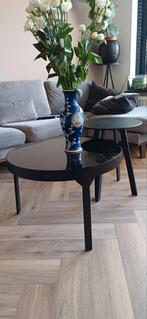 Salontafel 2x, Huis en Inrichting, Tafels | Salontafels, 100 tot 150 cm, Zo goed als nieuw, Glas, Minder dan 50 cm
