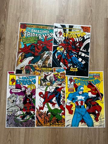 Spiderman comic posters  beschikbaar voor biedingen
